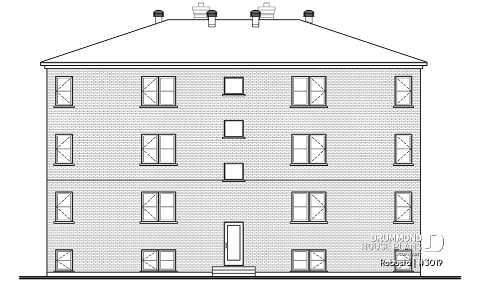 rear elevation - Robusta