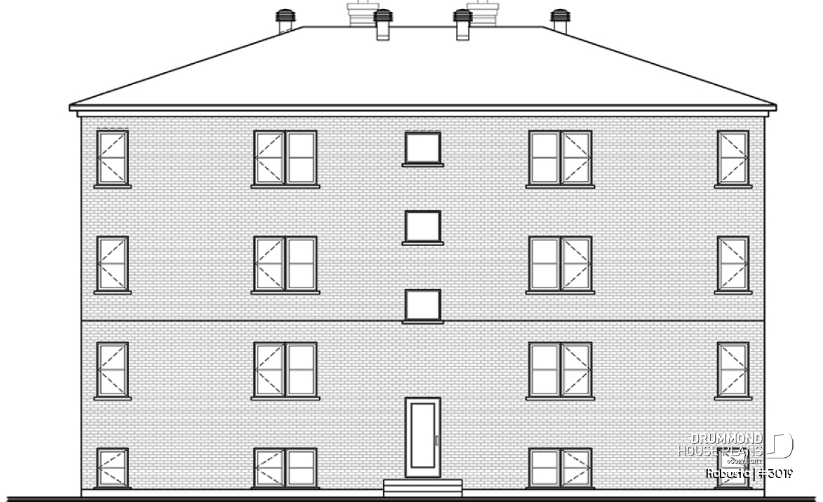 rear elevation - Robusta