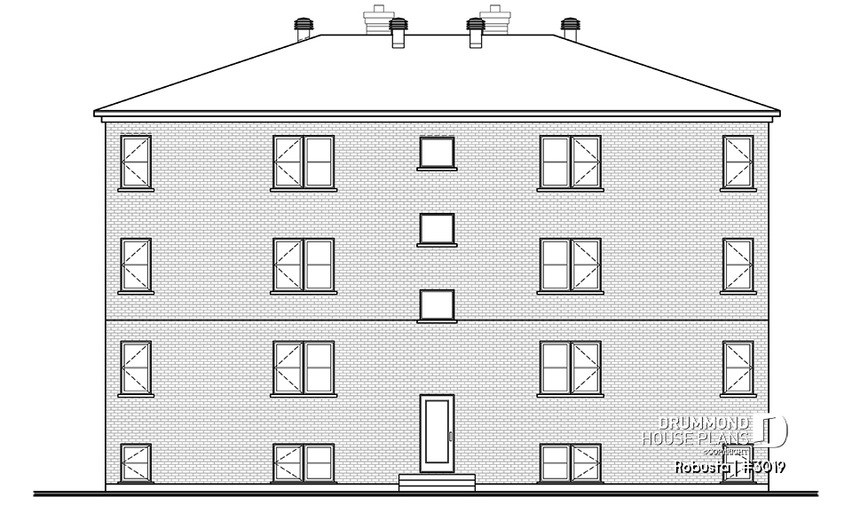 rear elevation - Robusta