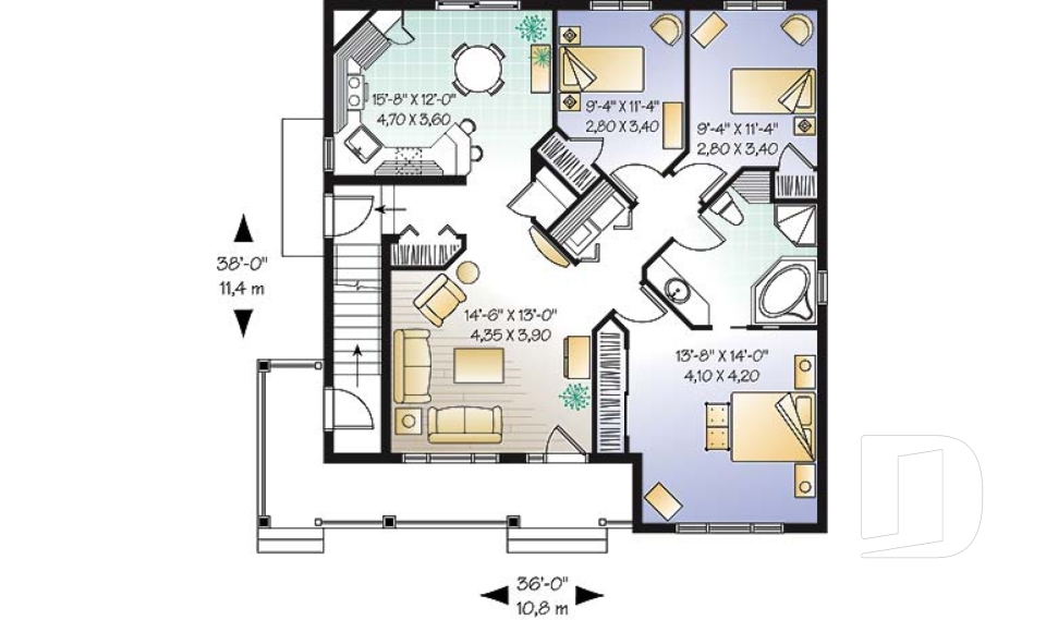 1st level -  - Fairfield