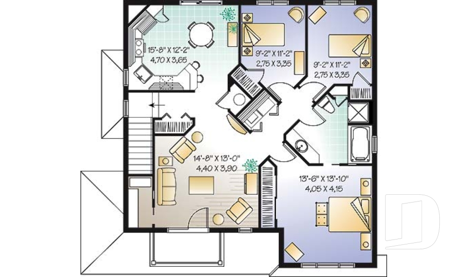 2nd level -  - Fairfield