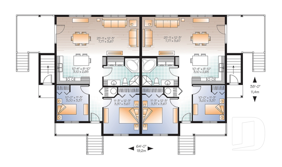 1st level -  - Williston Quarters