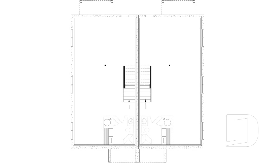 Unfinished basement -  - The Mallory 3