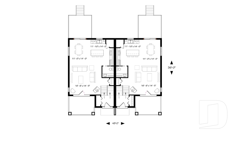 1st level -  - Aspen Lodge