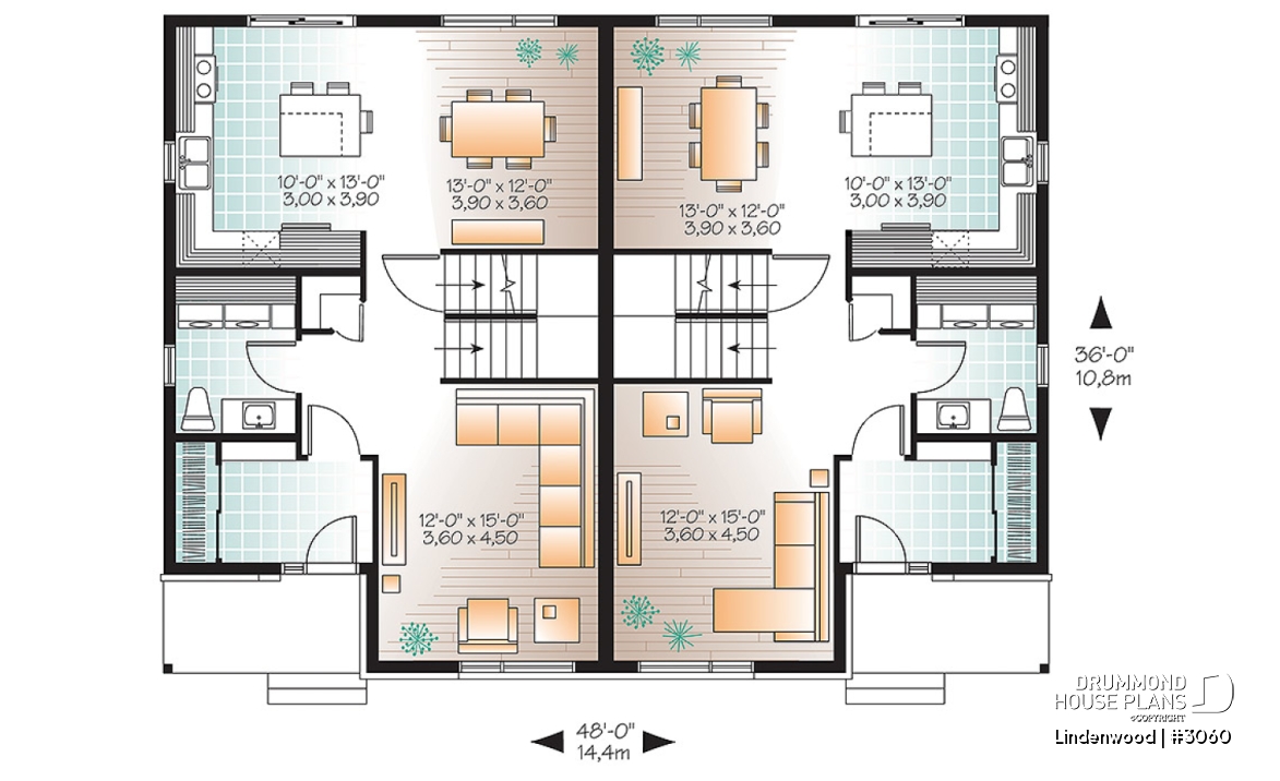 1st level - 3 bedroom contemporary semi-detached on two levels - Lindenwood