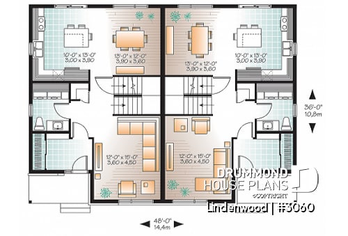 1st level - 3 bedroom contemporary semi-detached on two levels - Lindenwood