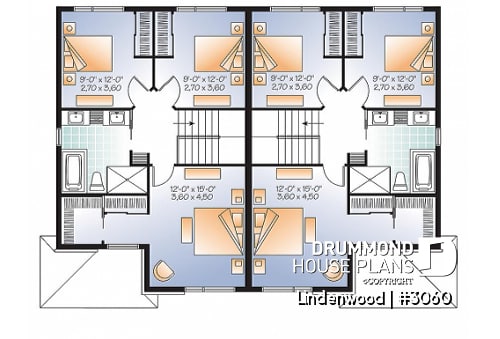 2nd level - 3 bedroom contemporary semi-detached on two levels - Lindenwood