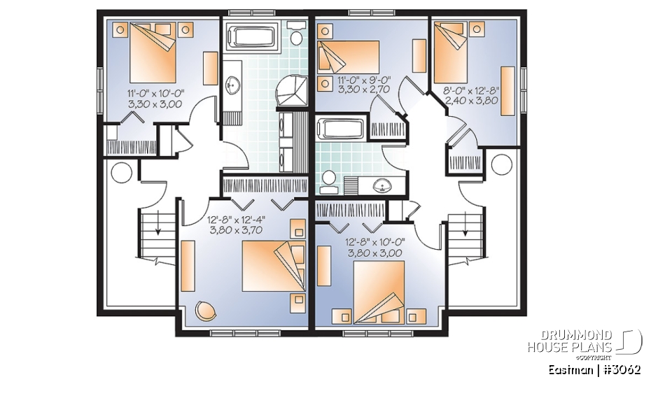 Basement - Country style multi-family home, 2 to 3 bedroom option, small and affordable - Eastman