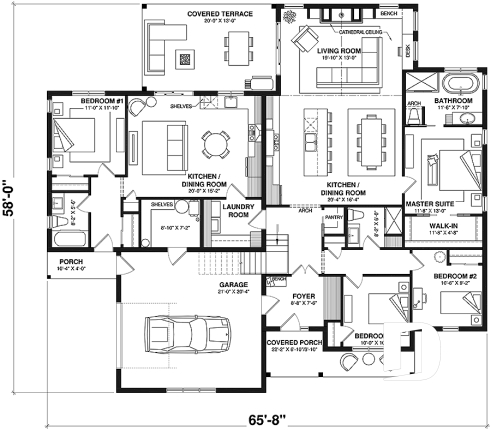 1st level - Magnificent farmhouse-style bi-generation house, shared sheltered terrace and laundry room - Romie