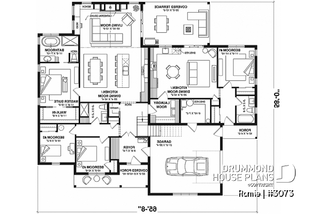 1st level - Magnificent farmhouse-style bi-generation house, shared sheltered terrace and laundry room - Romie