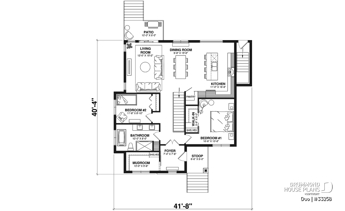 1st level - Single storey with a one-bedroom bachelor in the daylight basement, ideal for first-home buyers! - Duo