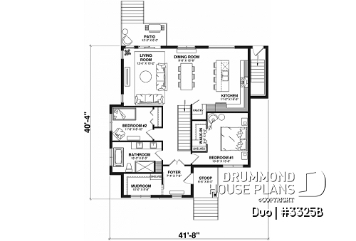 1st level - Single storey with a one-bedroom bachelor in the daylight basement, ideal for first-home buyers! - Duo