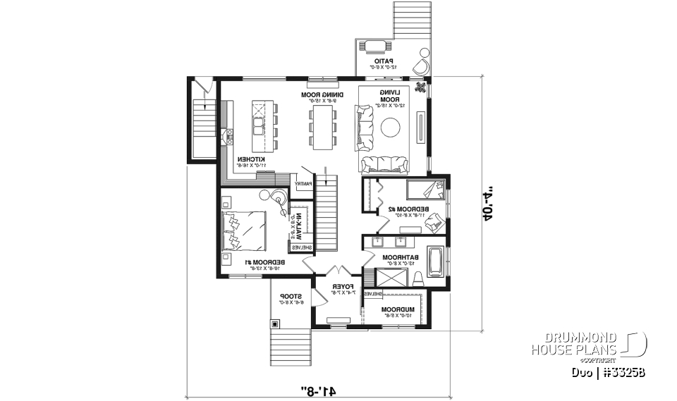 1st level - Single storey with a one-bedroom bachelor in the daylight basement, ideal for first-home buyers! - Duo