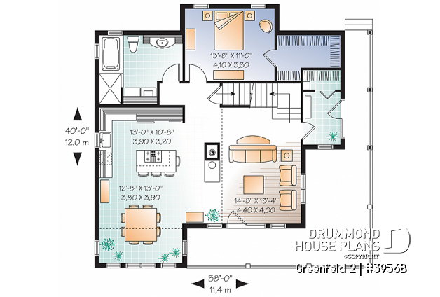 1st level - 5 bedroom chalet with basement appartment and mezzanine - Greenfeld 2