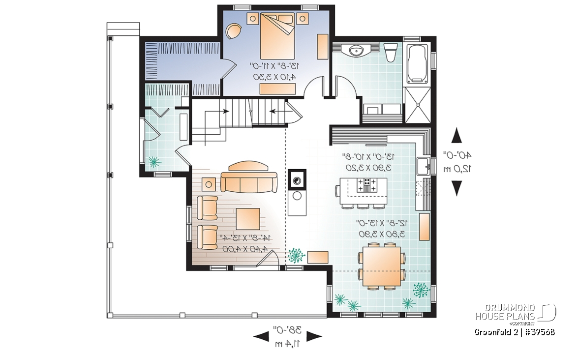 1st level - 5 bedroom chalet with basement appartment and mezzanine - Greenfeld 2