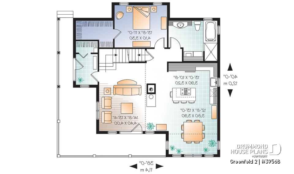 1st level - 5 bedroom chalet with basement appartment and mezzanine - Greenfeld 2
