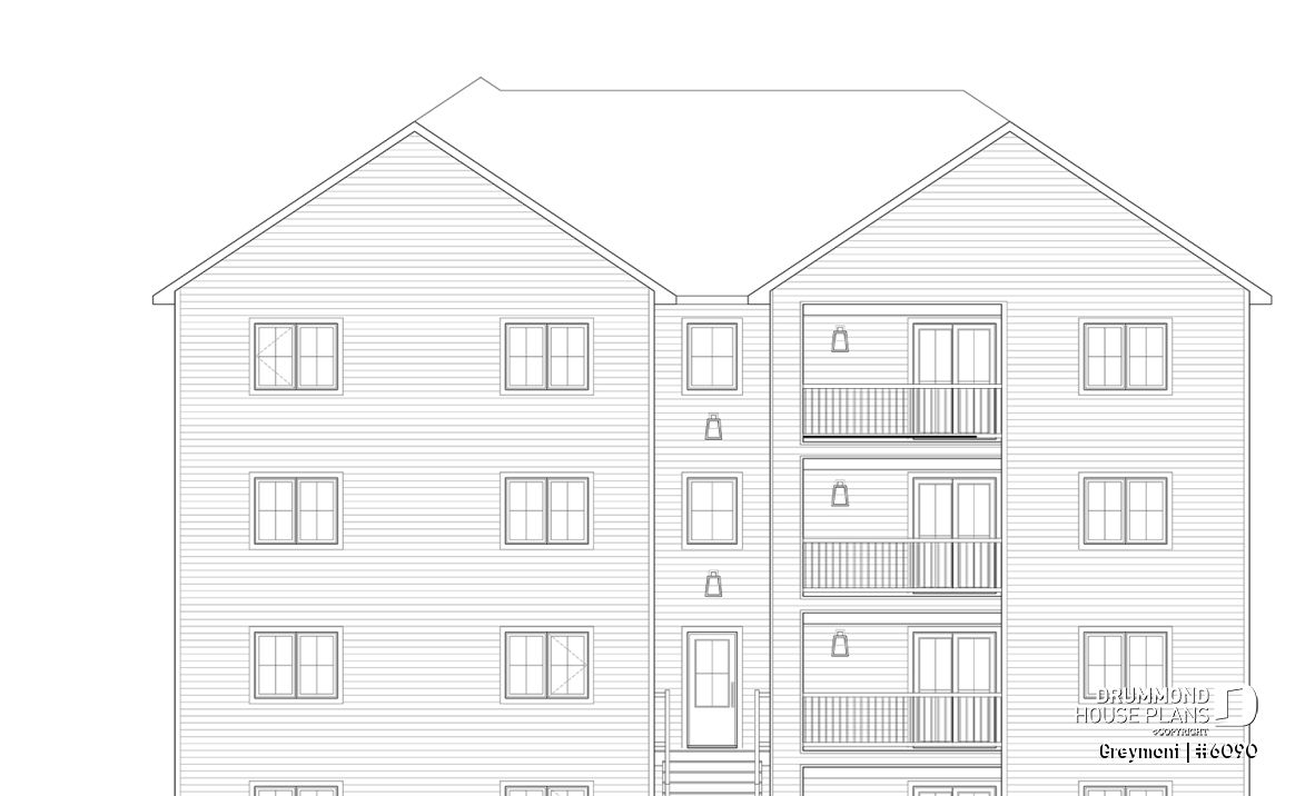 Rear view - BASE MODEL - Greymont