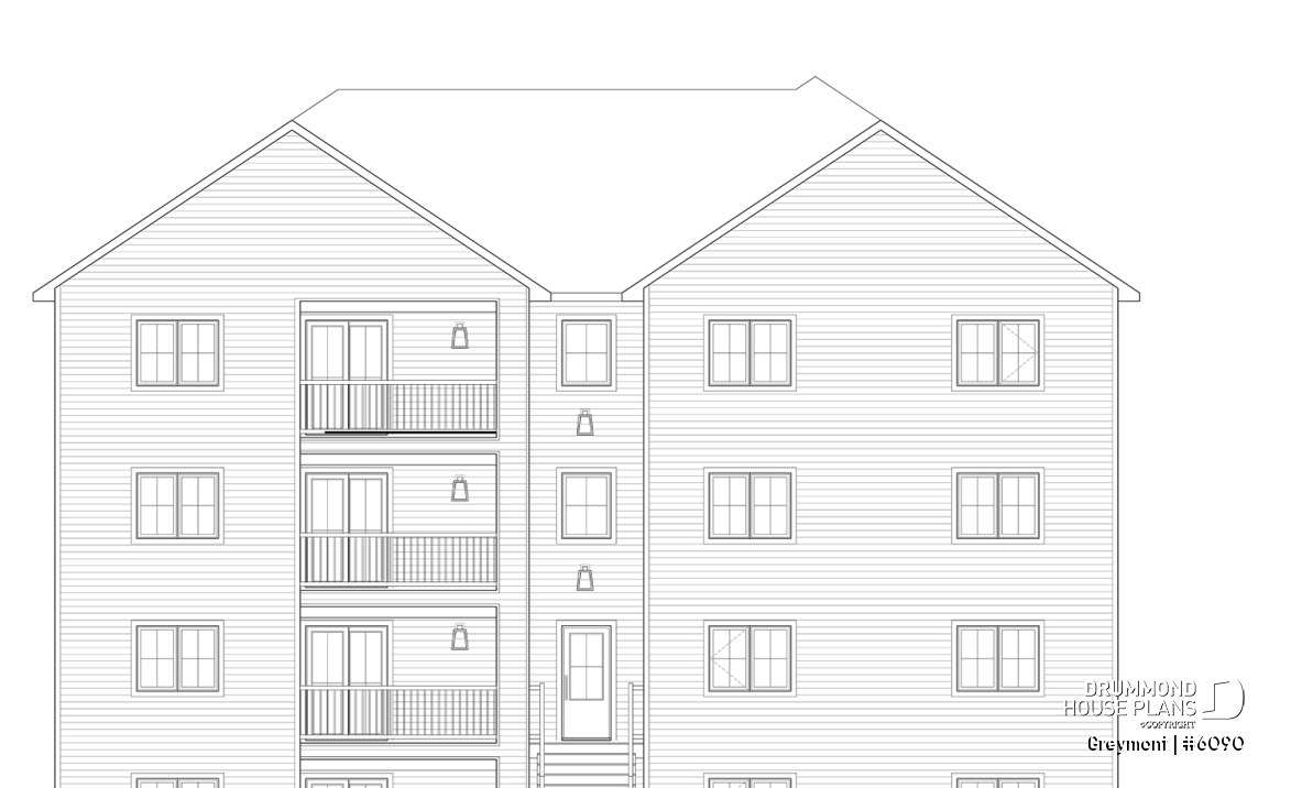 Rear view - BASE MODEL - Greymont