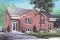 front - BASE MODEL - Traditional 3 bedroom duplex house plan, spacious family room,  laundry on main floor, split entry - Homewood