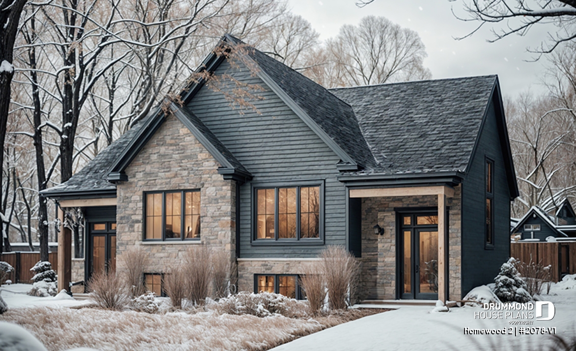 Rear view - BASE MODEL - Homewood 2