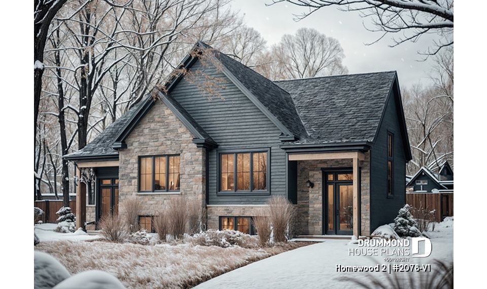 Rear view - BASE MODEL - Homewood 2