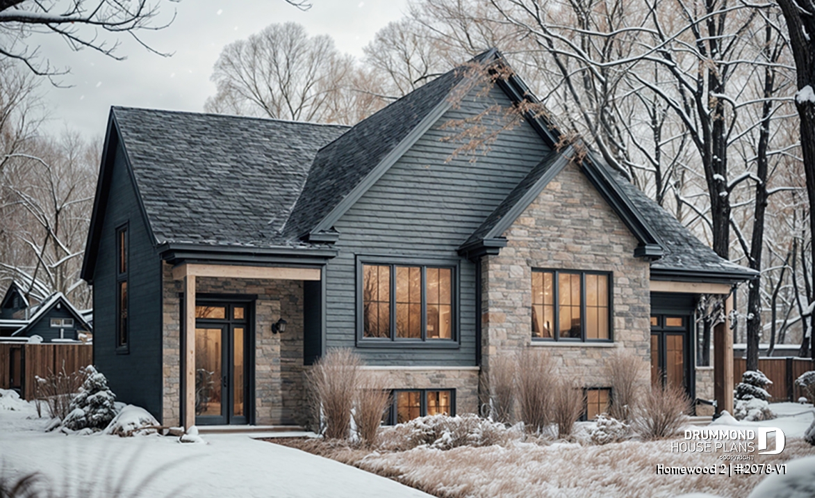 Rear view - BASE MODEL - Homewood 2