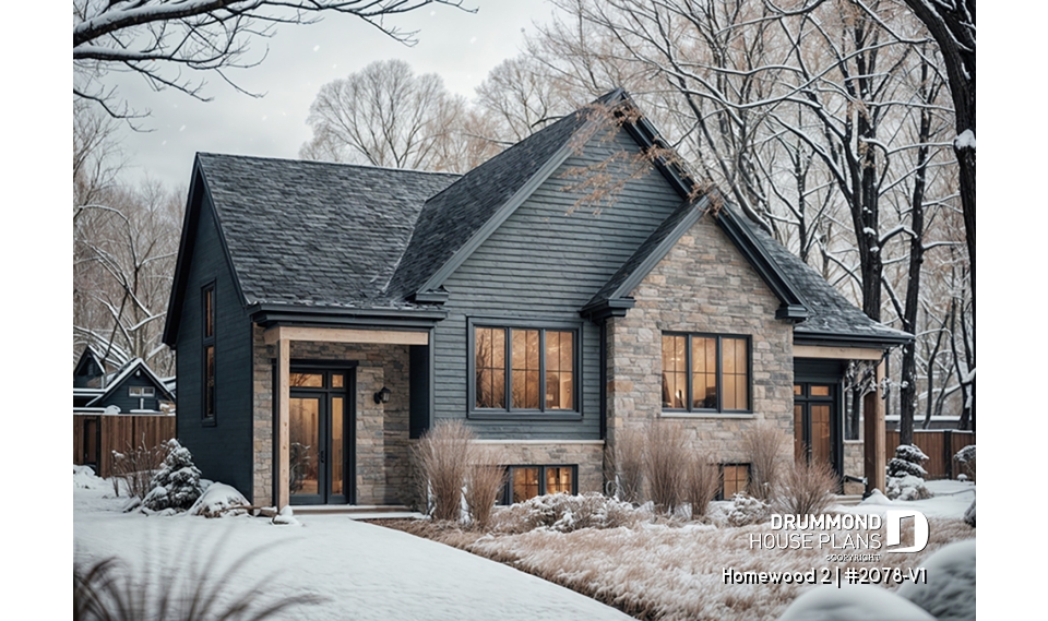 Rear view - BASE MODEL - Homewood 2