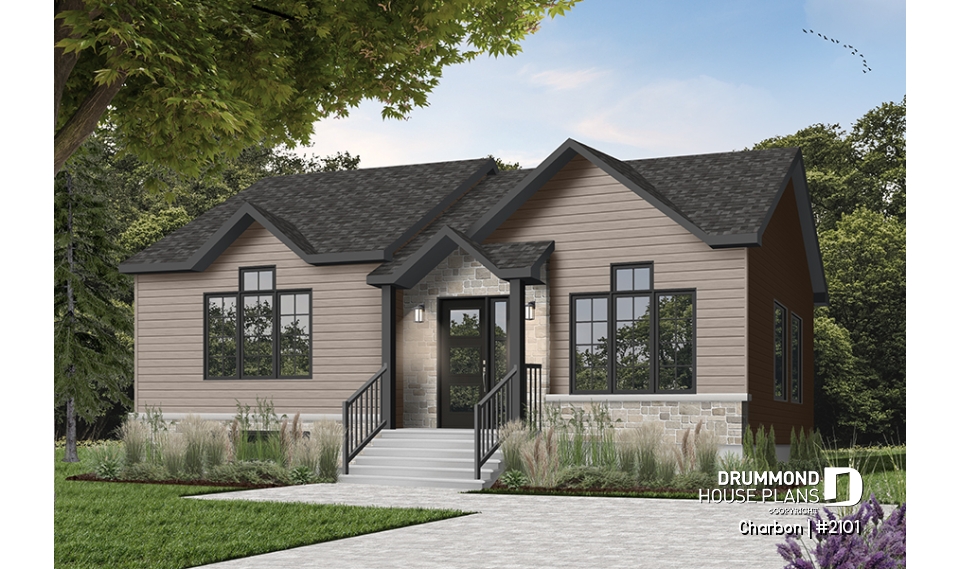 Color version 2 - Front - Charbon