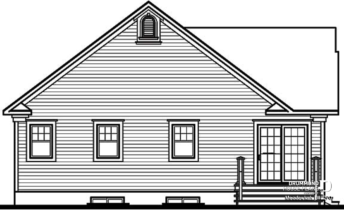 rear elevation - Meadowlark