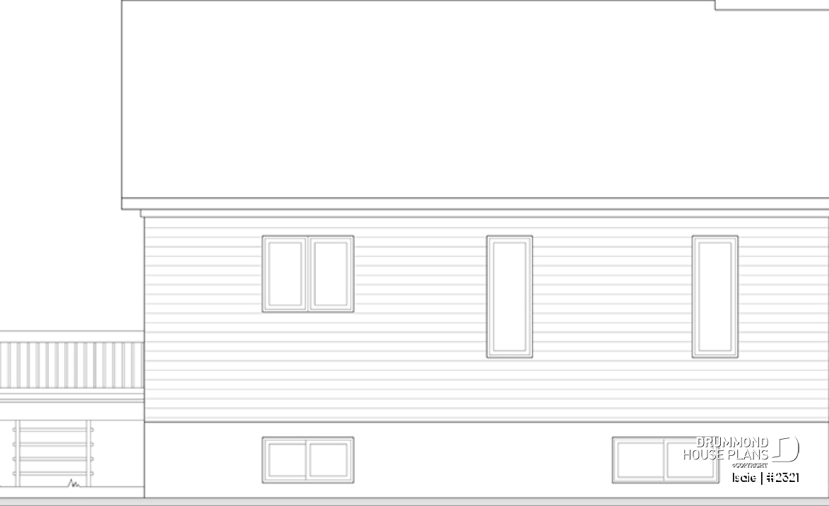 rear elevation - Isaie