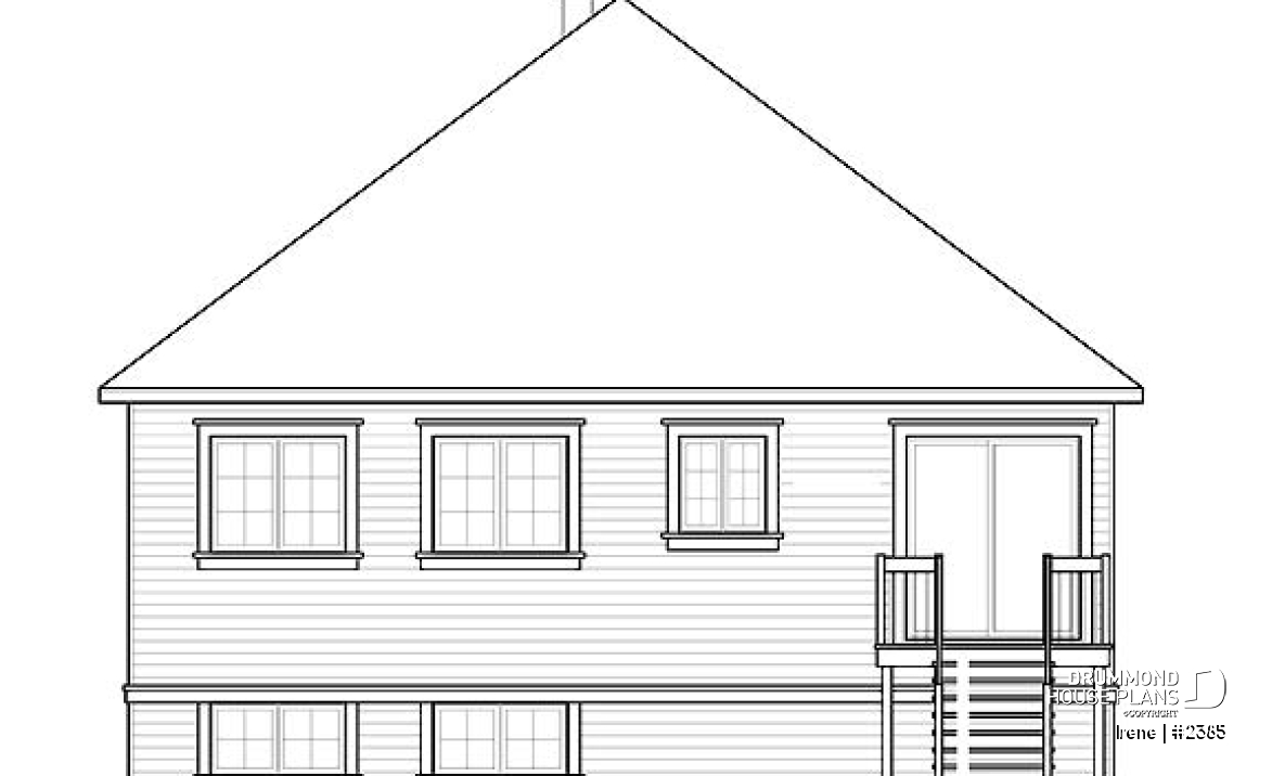 rear elevation - Irene