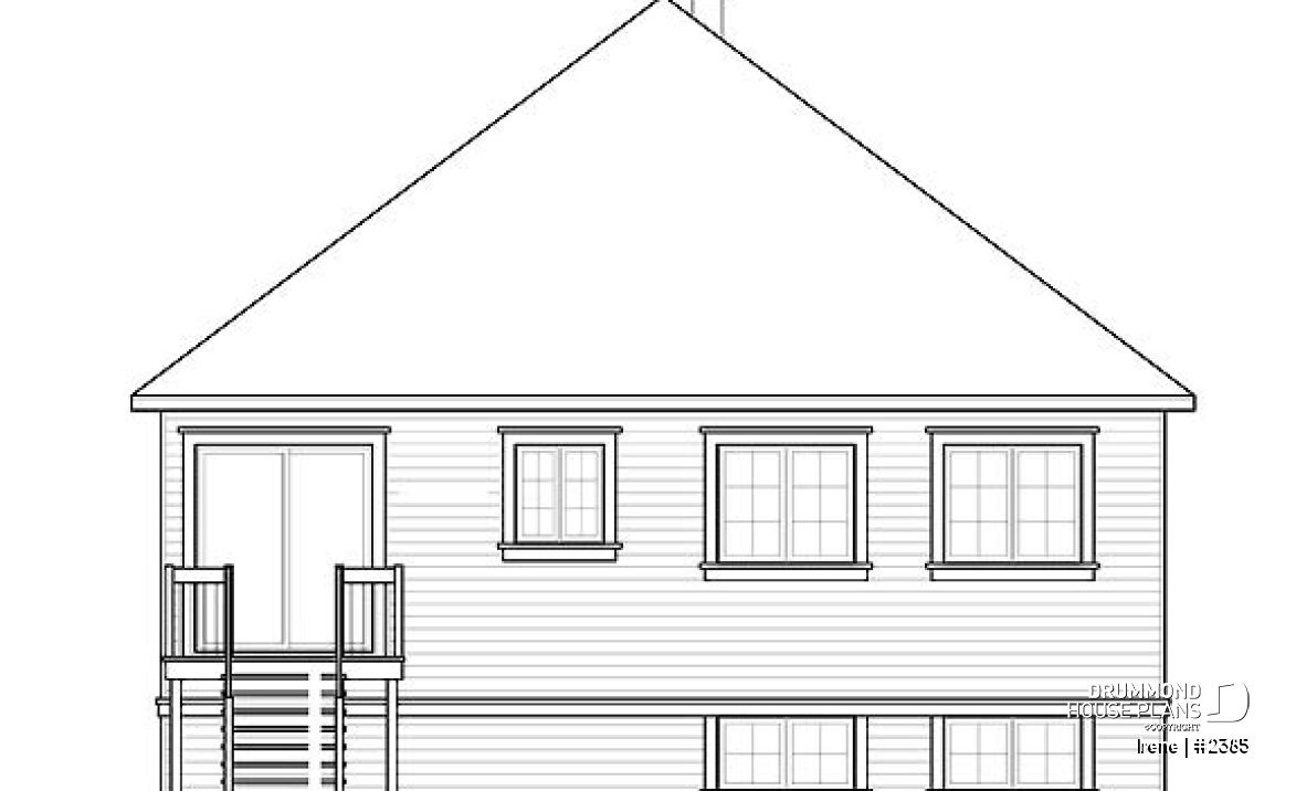 rear elevation - Irene