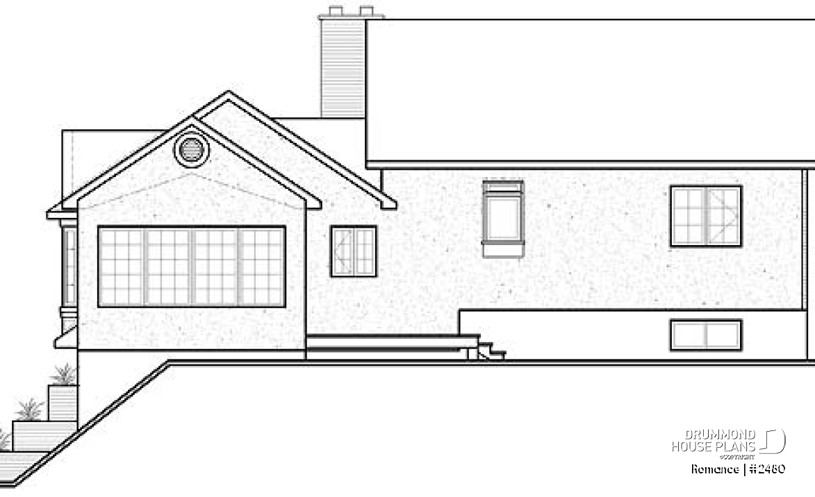 rear elevation - Romance