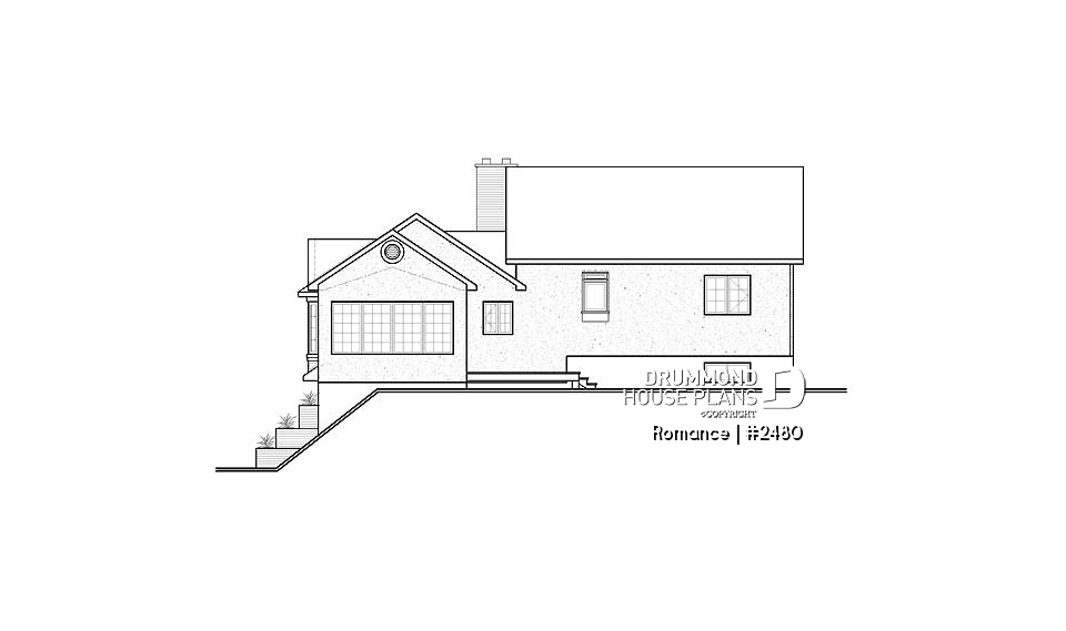 rear elevation - Romance