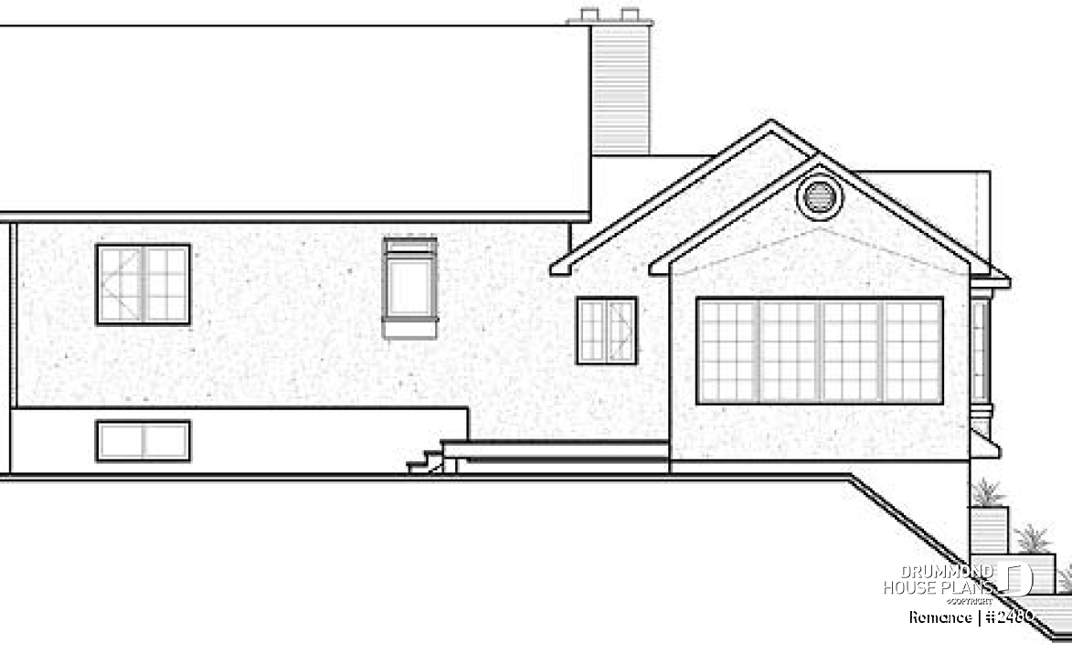 rear elevation - Romance