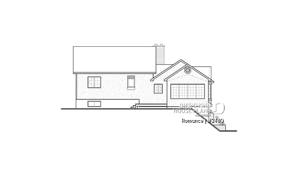 rear elevation - Romance