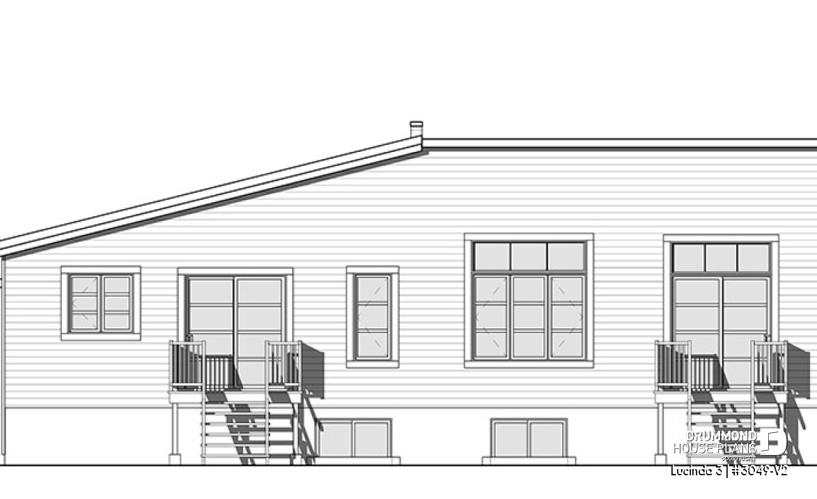 rear elevation - Lucinda 3