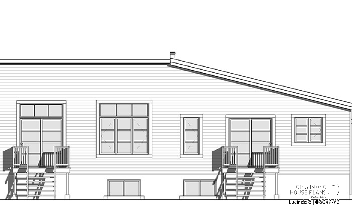 rear elevation - Lucinda 3