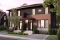front - BASE MODEL - Contemporary semi-detached house plan, optional finished basement ($), 3 to 4+ beds + office in each unit - The Mallory 3