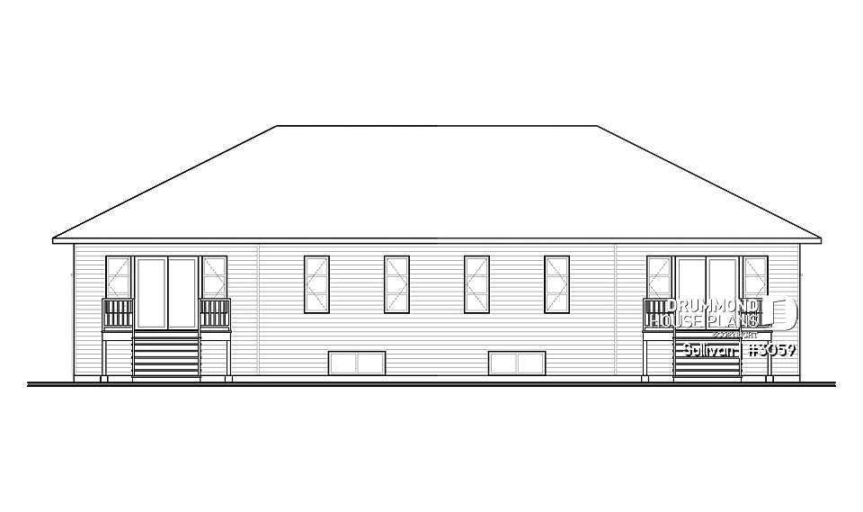 rear elevation - Sullivan