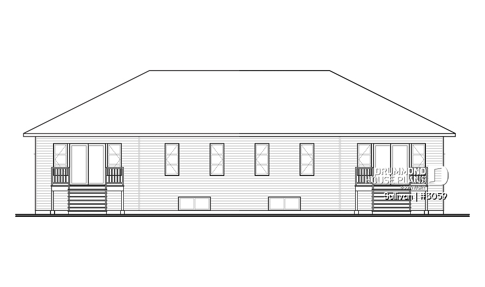 rear elevation - Sullivan