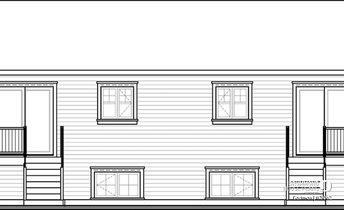 rear elevation - Eastman