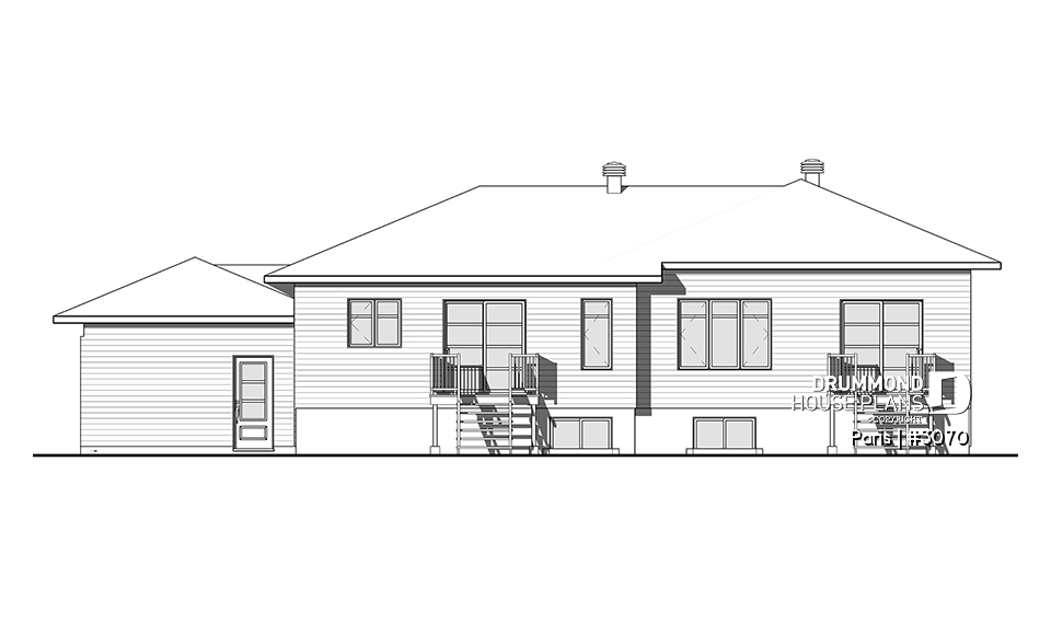 rear elevation - Paris