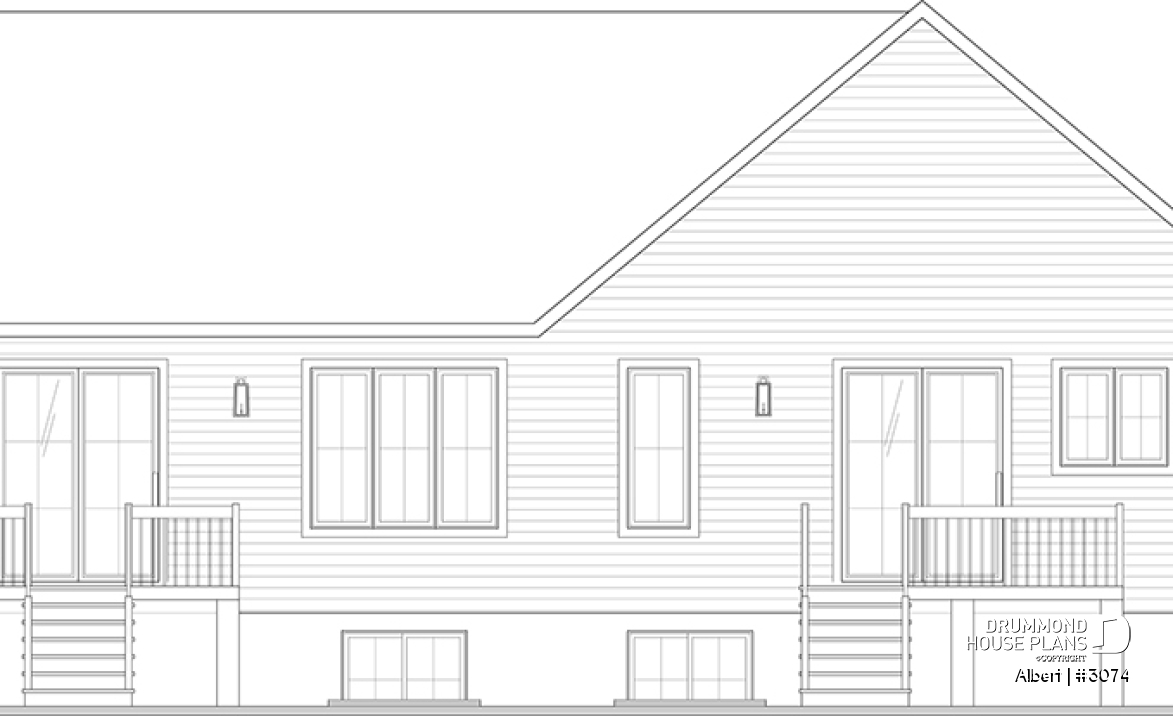 rear elevation - Albert