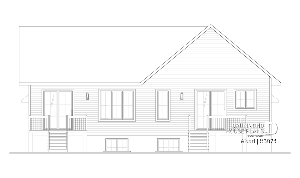 rear elevation - Albert