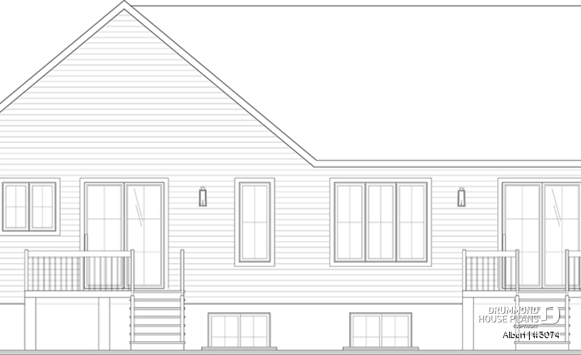 rear elevation - Albert