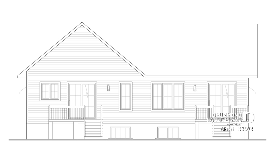 rear elevation - Albert