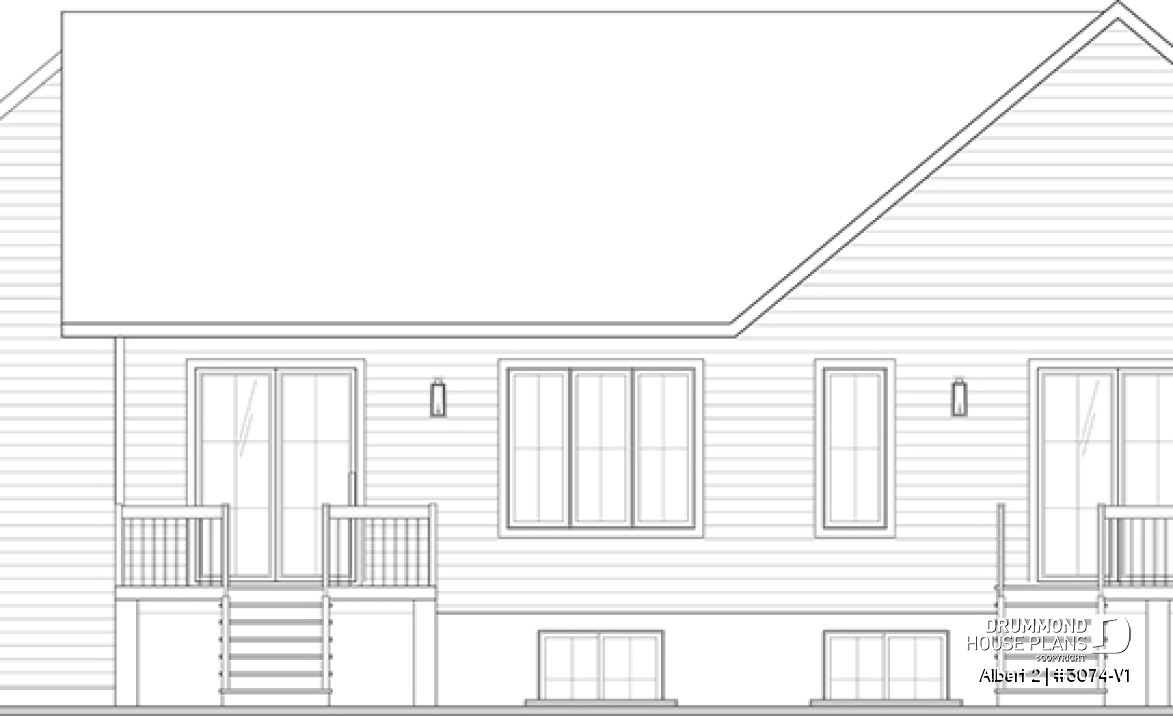 rear elevation - Albert 2