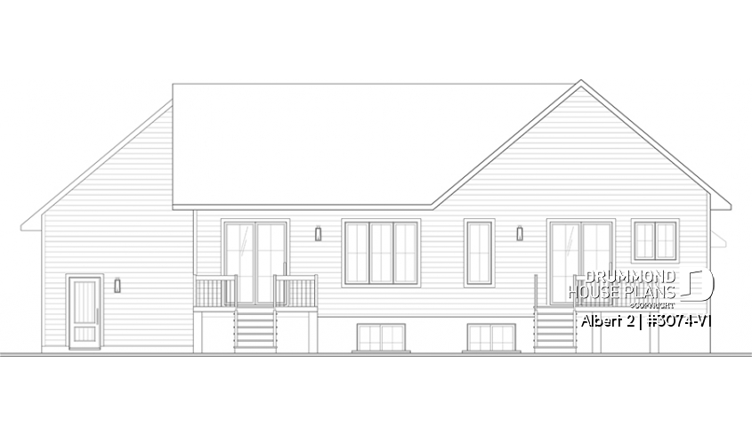 rear elevation - Albert 2