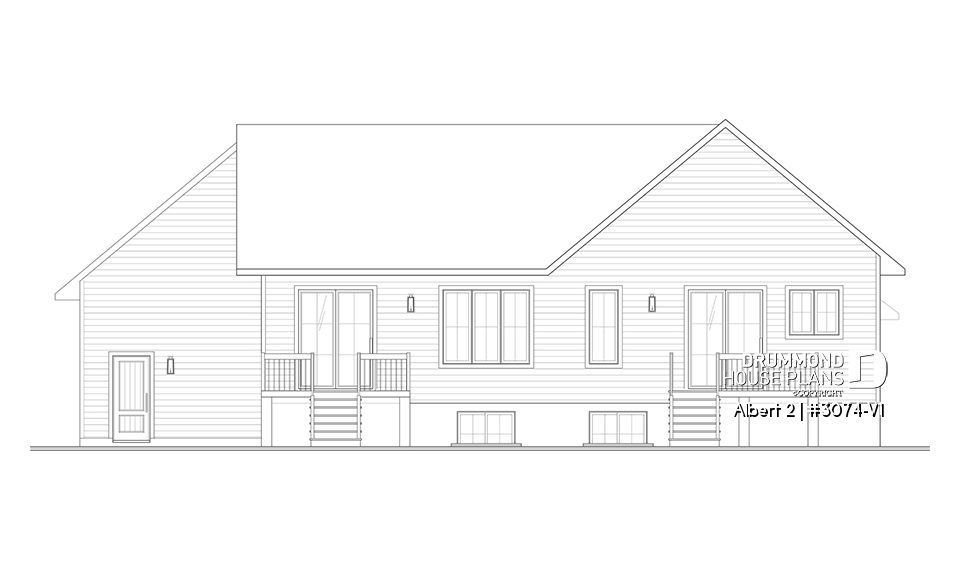 rear elevation - Albert 2